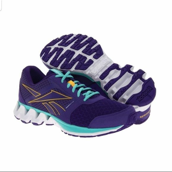 Reebok Shoes - REEBOK WOMENS PURPLE ZIGKICK ALPHA RUNNING SHOE SZ 10